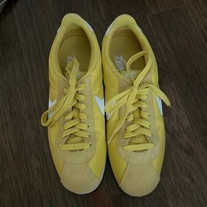 Nike Yellow women’s Cortez